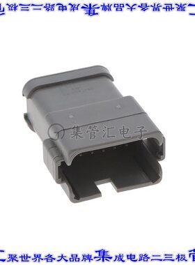 DT04-12PA-P026 矩形连接器外壳12POS插座2排9.12mm公形引脚灰色
