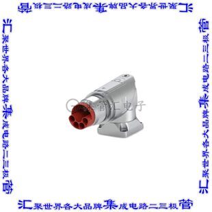 HGC402N00003300000 圆形连接器插座外壳用于公插针银色面板安装