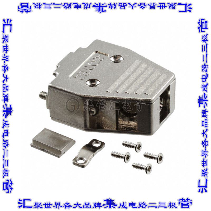 165X11319XE 连接器9POS后壳45度180度屏蔽