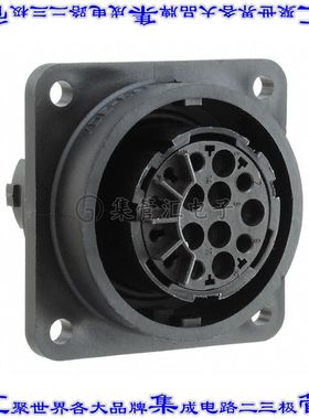 C01610G0140002 圆形连接器15(14+PE)插座外壳用于母插口黑色面板