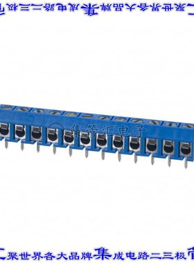 OSTTC122162 线对板连接器12POS接线端子5.08mm通孔水平带板