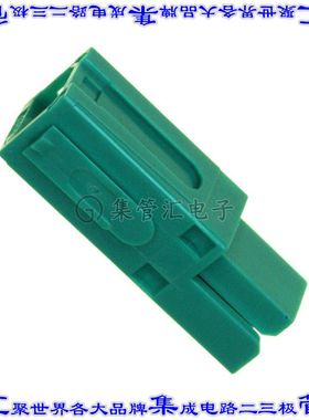 53894-3 矩形连接器外壳1POS 绿色自由悬挂