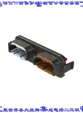 ATM13-12PA-12PD-BM01 针座连接器12,12插座2排公形插针通孔镀金