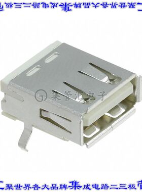 676433910 0676433910连接器USB-A插座4POS通孔直角