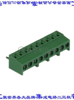 691243110009 线对板连接器9POS接线端子3.5mm通孔水平带板