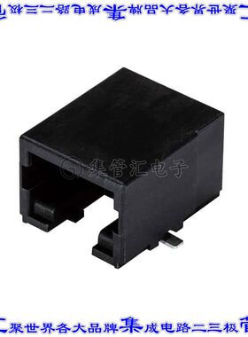 CRJ057-1H-SMT 接插件连接器RJ JACK, 1 PORT, 8P8C, 6U, UNSHI