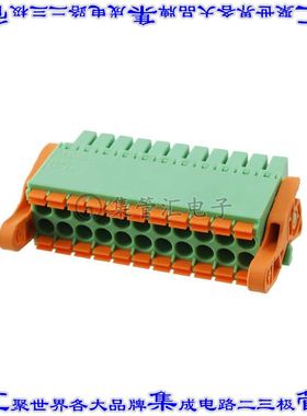 1790577 端子块连接器22POS插头母插口2排3.5mm绿色自由悬挂