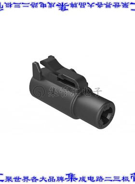 ATHD06-1-12S 圆形连接器1(电源)插头外壳用于母插口黑色自由悬挂