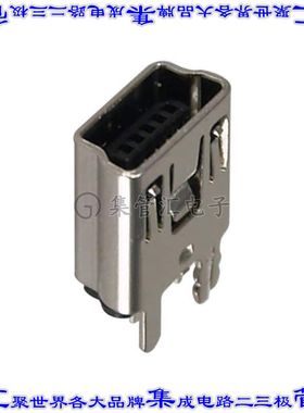 KMBVX-TH-5S-B30 连接器USB-miniB插座5POS通孔