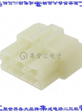 171897-1 接插件连接器CONN MALE TAB HSG 0.25 6POS NAT