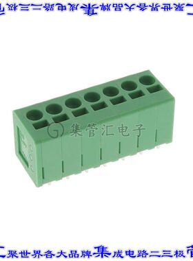 1991147 线对板连接器7POS接线端子5mm通孔垂直带板