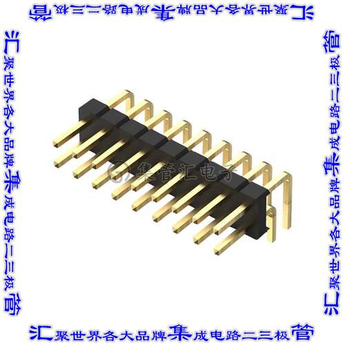 BF060-18A-B-0400-0280-0305-L-D 针座连接器18POS接头2排2mm公形