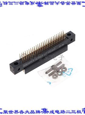 HDASF077YD-000 针座连接器77POS接头3排1.91mm公形插针通孔直针