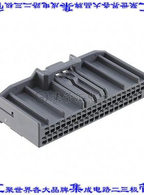 MX34040SF1 矩形连接器外壳40POS插座2排2.2mm母形插口灰色自由悬