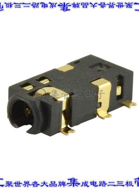 SJ2-25934A1-SMT-TR 接插件连接器AUDIO JACK, 2.5 MM, RT, 5 CON