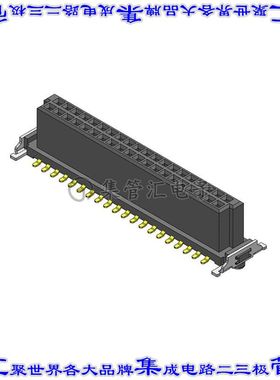 CBEC225-2079B001C1AF 针座连接器40POS插座2排1.27mm母形插口表