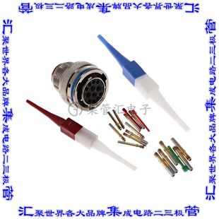 MS3476L14 圆形连接器12POS插头母插口压接镀金自由悬挂 12S