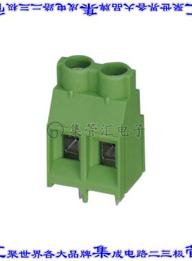 1907131 线对板连接器2POS接线端子7.62mm通孔水平带板