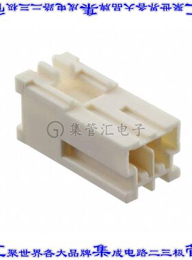 5-316086-1 矩形连接器外壳2POS插座2.5mm公形引脚天然色自由悬挂