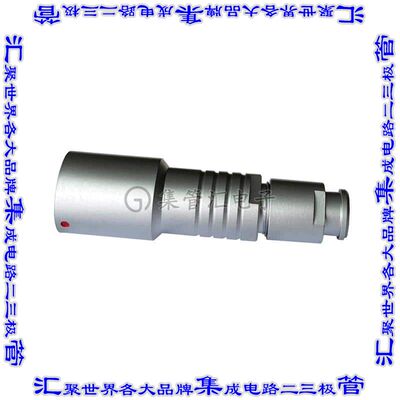 MMI-M1FG06S52B-IP67 圆形连接器6POS插头母插口焊杯镀金自由悬挂