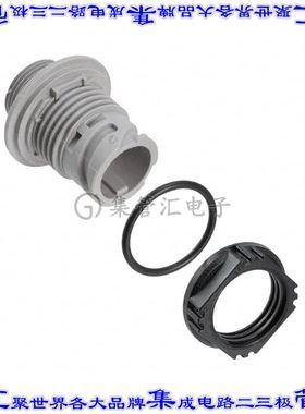APD-1CPH8-2-12 圆形连接器2(电源)插座外壳用于公插针灰色面板安