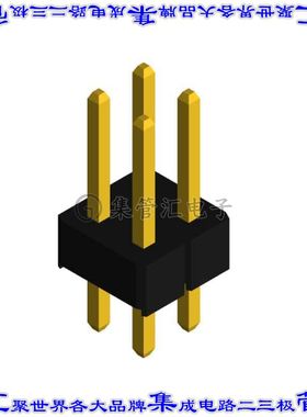 PHED-DS004G1ABOGA-A006 针座连接器4POS接头2排2.54mm公形插针通