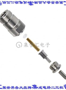 172204 同轴连接器N型插孔母形插口焊接50欧姆自由悬挂