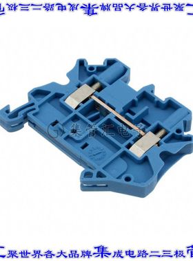 3046197 端子块连接器2POS馈通式6.2mm蓝色10-26AWG