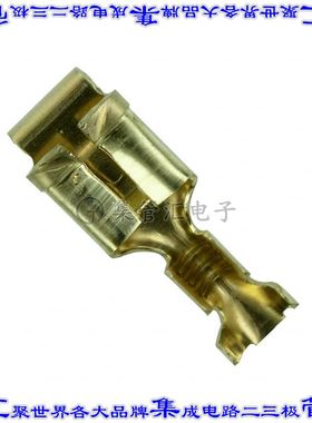 63646-1 快速连接器端子母型和公型4.75mm压接16-20AWG