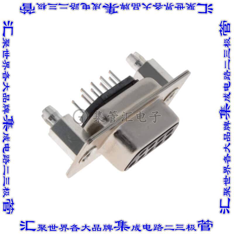 KF85X-ED-9S-BR 连接器9POS插座母插口2排D-Sub通孔