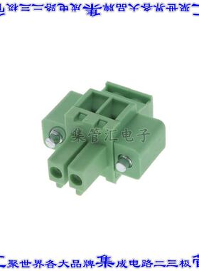 395077002 0395077002端子块连接器2POS插头母插口3.5mm绿色自由