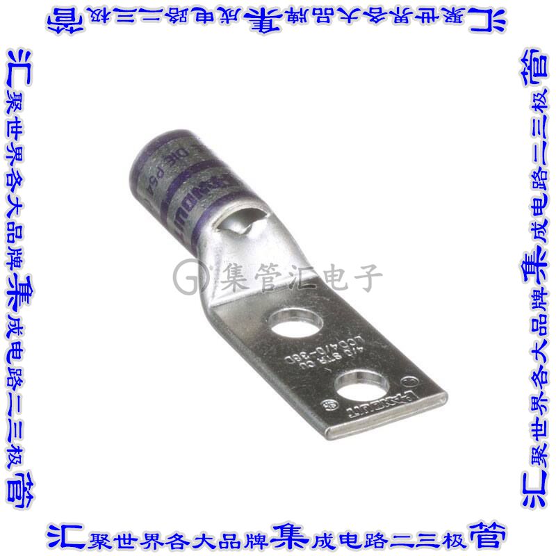 LCD4/0-38D-X 接插件连接器CONN TERM RECT TONG 4/0 AWG #3/8