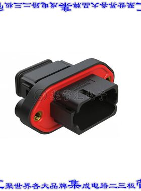 AT16-18PB-PM15 矩形连接器外壳18POS插座3排公形引脚黑色面板安