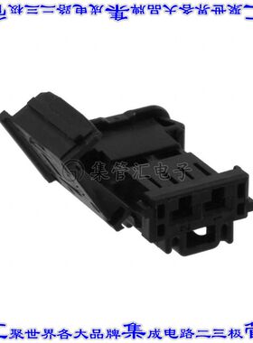 988191021 0988191021矩形连接器外壳2POS插座母形插口黑色自由悬