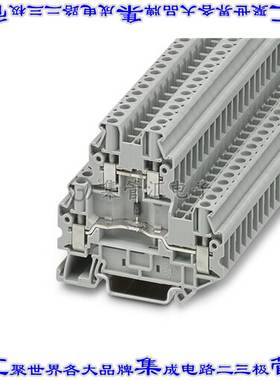 3046809 端子块连接器4POS馈通式6.2mm灰色10-26AWG