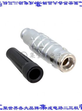 FLKB-05FGMS-GCP-209 圆形连接器5POS插头公引脚焊杯镀金自由悬挂