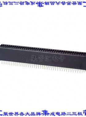 5-104078-7 针座连接器80POS插座2排1.27mm母形插口通孔直针镀金