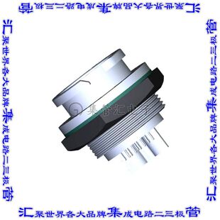 CBD-08RMFS-QC8001 圆形连接器8(5数据+3电源)插座母插口焊杯镀金
