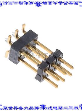 TW-03-04-G-D-360-SM-LC 连接器6POS针座间隔柱2排2mm表面贴装镀
