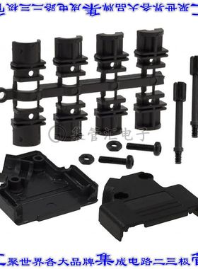 971-015-010R011 连接器15POS后壳45度无屏蔽黑色