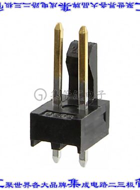 1718561002 针座连接器2POS接头2.54mm公形插针通孔直针镀金