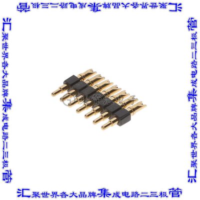 824-22-007-00-005000 弹簧式连接器7POS活塞型2.54mm通孔焊杯镀