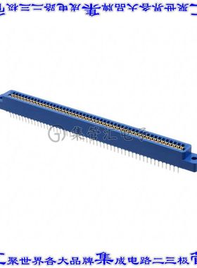 EBC50DRXH 卡边缘连接器100POS母头2排2.54mm蓝色镀金