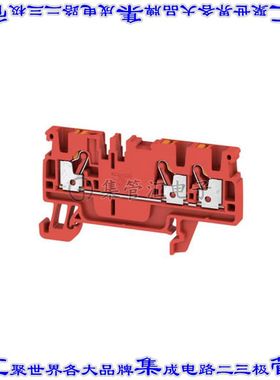 1521800000 端子块连接器3POS馈通式5.1mm红色12-28AWG
