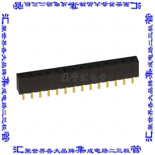 NPPN151BFCN-RC 针座连接器15POS插座2mm母形插口通孔直针镀金