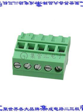 395338005 0395338005端子块连接器5POS插头母插口5.08mm绿色自由
