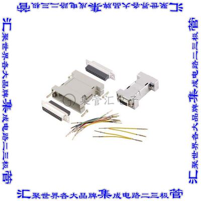 MHGA0909MFLGK 连接器适配器 D-Sub9 公型引脚 至 D-Sub9 母型引
