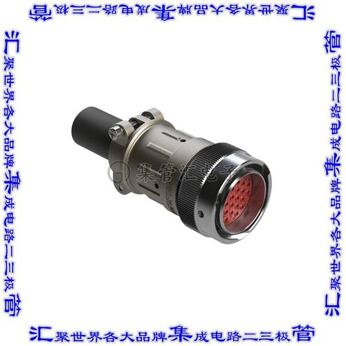 AHDM06-24-31PR-059 圆形连接器31POS插头外壳用于公插针银色自由