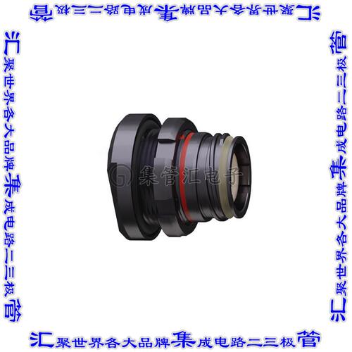 GKTAAT0-H005WN-LS00 圆形连接器5POS插座母插口焊杯镀金面板安装