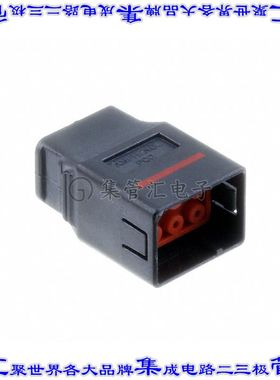 SQR620200 矩形连接器外壳6POS插座2排自由悬挂